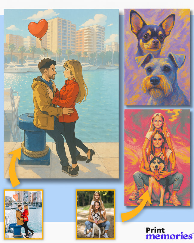 Herinnering op Canvas – Van Foto naar Kunst